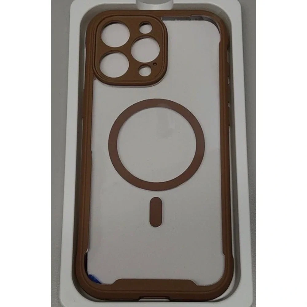 Miracase iPhone‎ 16 Pro Max Case MagSafe Privacy Screen Camera Protection Brown